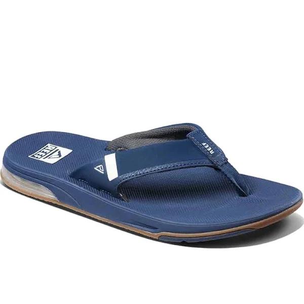 Reef Mens Fanning Low Flip Flops - 13 UK / Vintage Navy