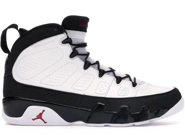 Jordan 9 Retro White Black Red (2010)