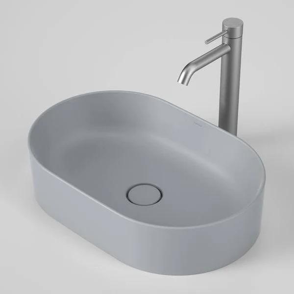 Caroma Liano II 530mm Pill Above Counter Basin Matte Grey