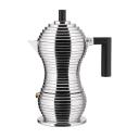 Alessi Pulcina Espresso 3 Cup Coffee Maker - Black