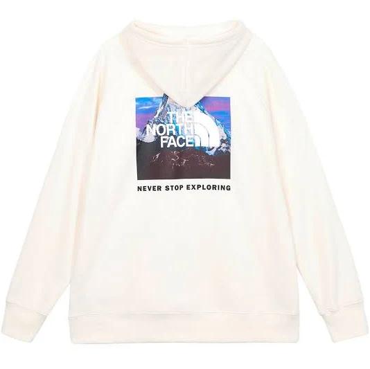 The North Face Womens Box NSE Pullover Hoodie White M