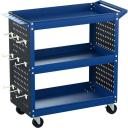 Giantz 3-Tier Tool Trolley Cart Workshop Mobile Work Mechanic Storage Blue