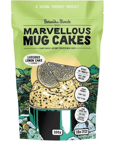 Botanika Blends Marvellous Mug Cakes Luscious Lemon Cake - 100g