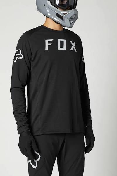 Fox Defend Long Sleeve Jersey Black