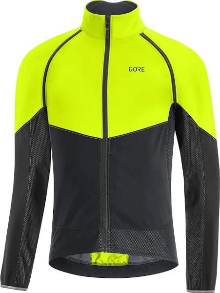 Gore Wear Phantom Jacket - Neon Yellow/Black Men's Large