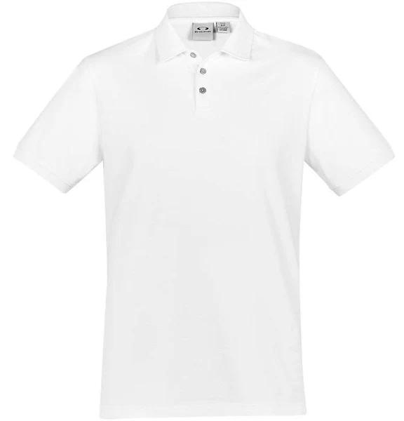 Biz Collection Mens City Polo (P105MS) L / White