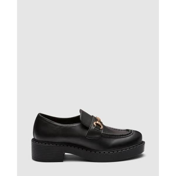 Novo Elias Loafers - Black Smooth - Womens - Size 9 - Synthetic - Ezibuy