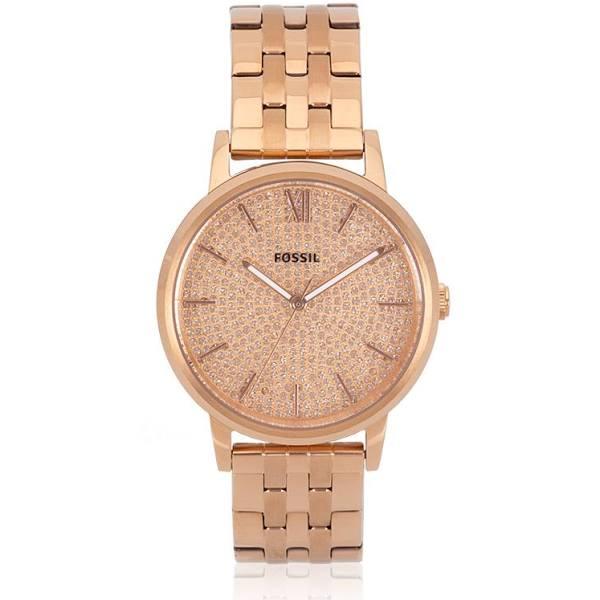 Fossil Women's Cambry Rose Gold Dial Watch - BQ3555 40mm