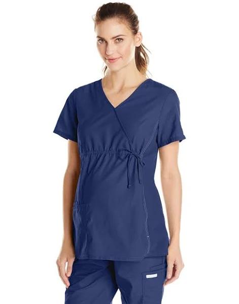 Cherokee 2892 Navy 2XL Scrubs Top Flexibles Maternity