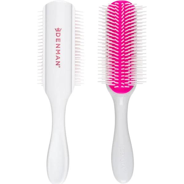 Denman D4 Classic Large Styler 9 Row Cherry Blossom Brush