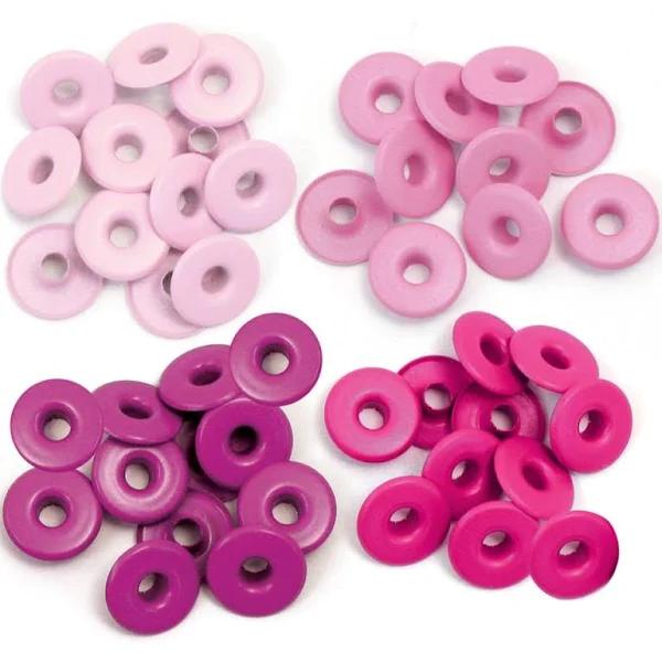 We R Memory Keepers Pink Wide Eyelets