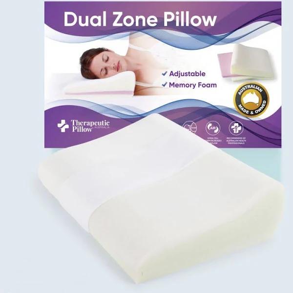 Therapeutic Pillow Dual Zone Memory Foam Pillow