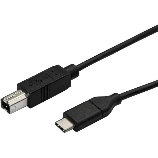 StarTech 0.5m USB C to USB B Printer Cable - M/M - USB 2.0