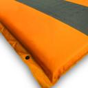 Bargene Double Self Inflating Mattress Sleeping Mat Air Bed Camping Hiking Joinable - Orange