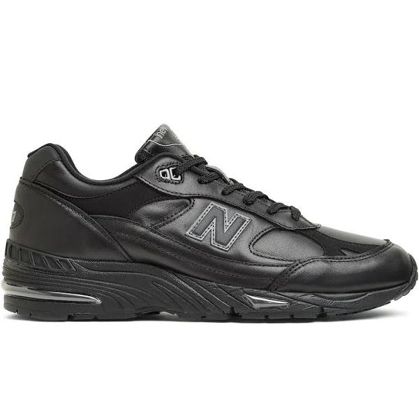 New Balance 991 MiUK Leather Black Grey