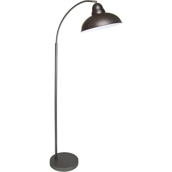 Lexi Lighting Manor Metal Floor Lamp (Antique Chrome)