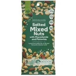 Woolworths Salted Mixed Nuts 375g