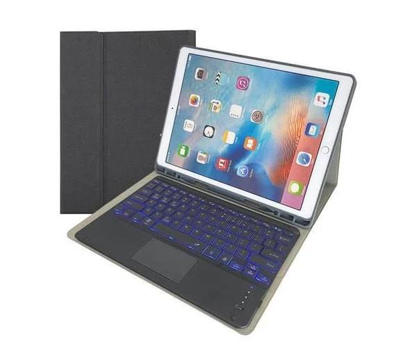 Joyroom Keyboard Case with Pencil Holder&Touchpad Detachable Backlit Keyboard Smart Cover for iPad Pro12.9 -Black - iPad Pro12.9 2018/2020 - AfterPay