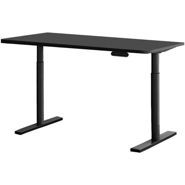 Standing Desk Height Adjustable Sit Stand Desks Black 140cm