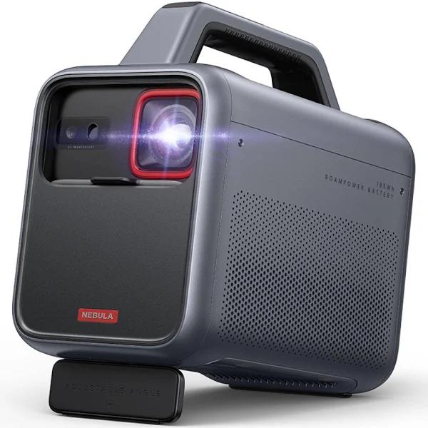 Nebula by Anker Mars 3 Outdoor Portable Projector, 1000 ANSI Lumens, 1080p, 40W Speaker, Up To 5 Hours, Autofocus, Keystone Correction, 200 Inches