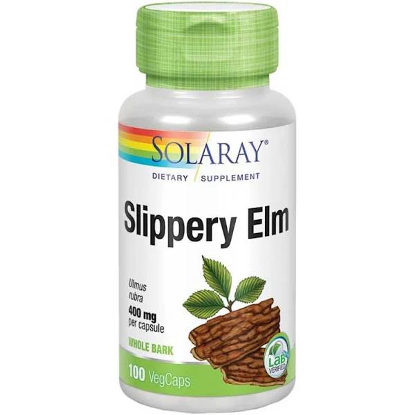 Solaray Slippery Elm Bark - 100 Caps