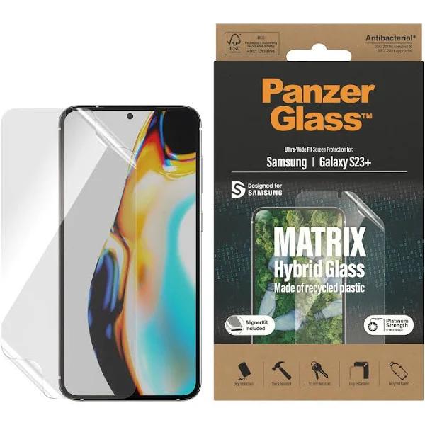 PanzerGlass Matrix Hybrid Screen Protector For Samsung Galaxy S23+