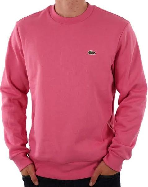 Lacoste Crew Neck Sweatshirt PinkLacoste Crew Neck Sweatshirt Pink - Male - 9 (5XL)