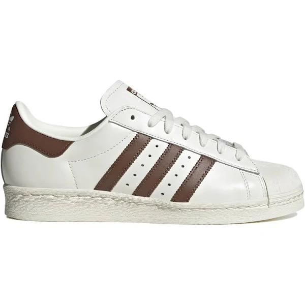 adidas-Superstar 82 Shoes-Men-Cloud White / Preloved Brown / Off White-M 4.5 / W 5.5