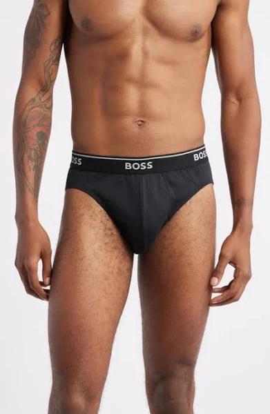 Hugo Boss Men's Classic Briefs 3-Pack - Black M