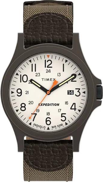 Timex Expedition Camper Acadia Cream Dial Quartz TW4B23700 Men's Watch