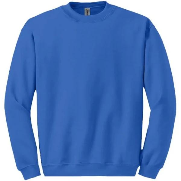 Heavy Blend Crewneck Sweatshirt with Kangaroo Pocket Royal Blue - Gildan GN910 - Size S