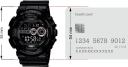 G-Shock Digital Watch - Black (GD100-1B)