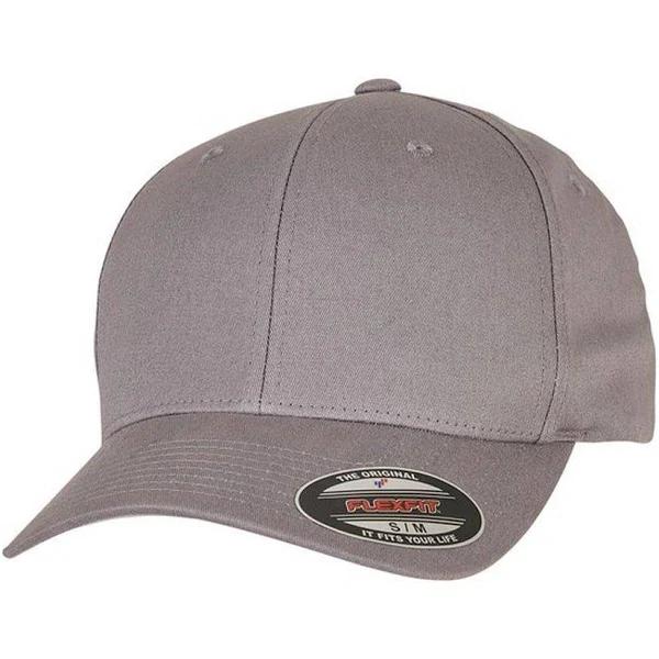 Flexfit Unisex Adult Cotton Twill Baseball Cap Grey XL