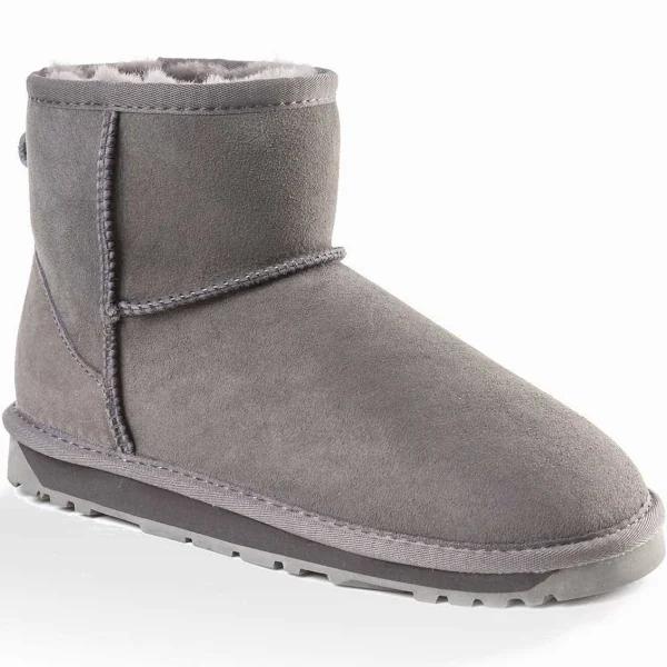 OZWEAR UGG Womens Classic Mini Boots Water Resistant - Grey - 38