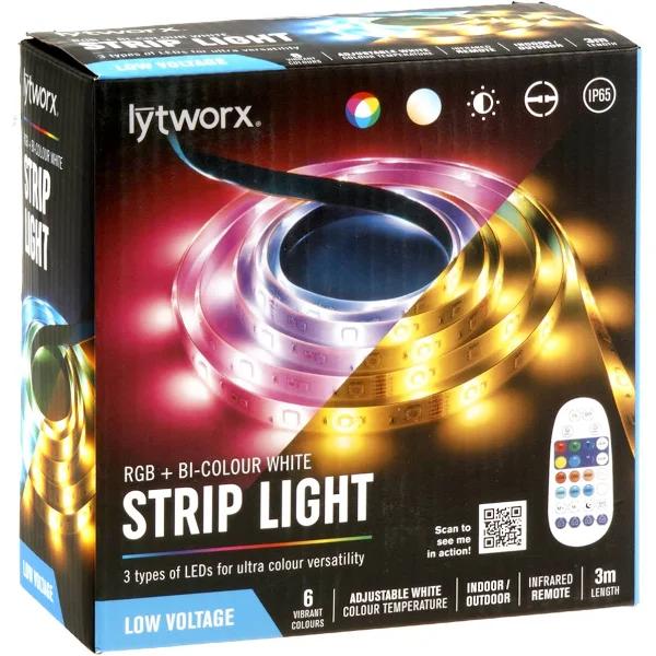 Lytworx 3M RGB and Bi-Colour White Strip Light