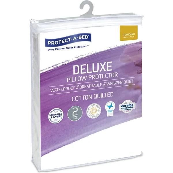 Protect-A-Bed Waterproof Cotton Quilted Pillow Protector