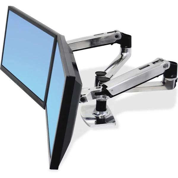 Ergotron LX Dual Side by Side Arm Polish