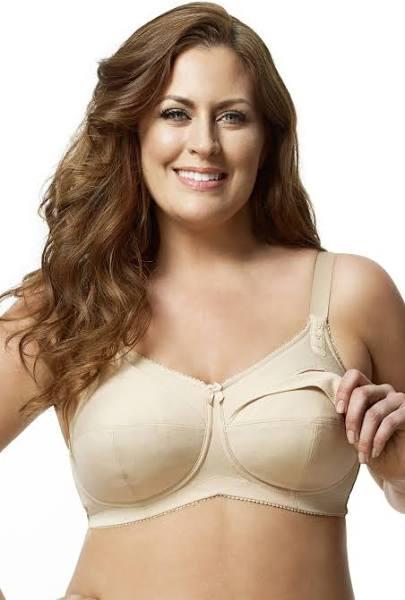 Elila Cotton Cup Wire-Free Nursing Bra - Nude - 24K Nude