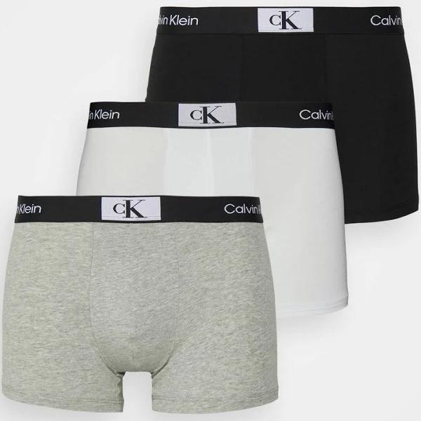 Calvin Klein - Mens 3 Pack Trunks 2.0 in Multi - S