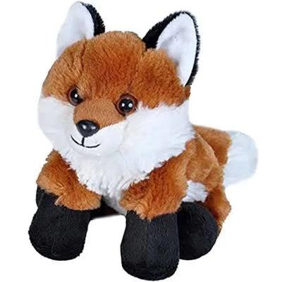 Wild Republic Red Fox Plush, Stuffed Animal, Plush Toy, Gifts for Kids