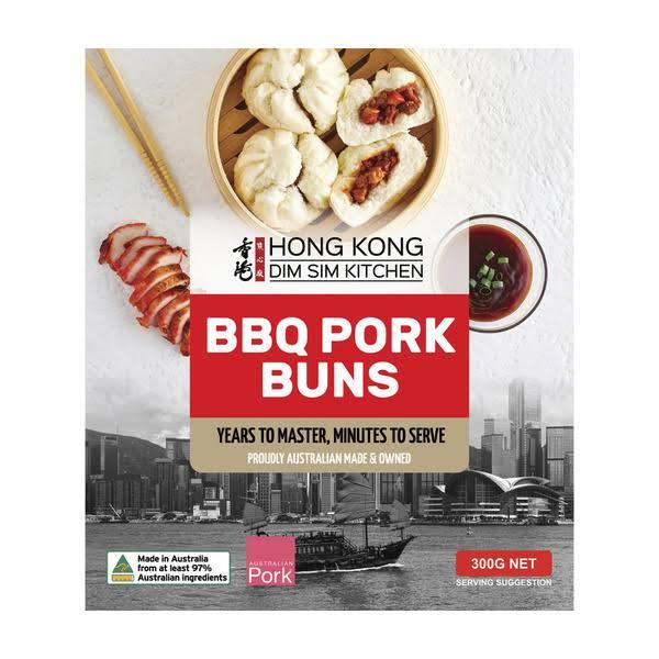 Hong Kong Dim Sim Kitchen BBQ Pork Buns 300g