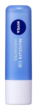 Nivea Moisture Lip Unscented Lip Balm 3.9g