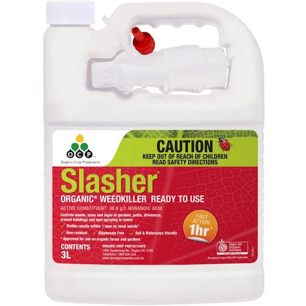 OCP Slasher Organic Weedkiller Concentrate 3L