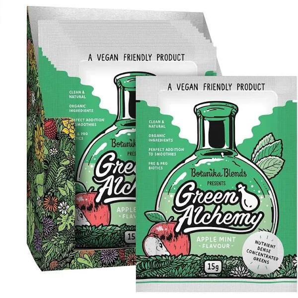 Botanika Blends Green Alchemy Nutrient Dense Greens Apple Mint 16x15g