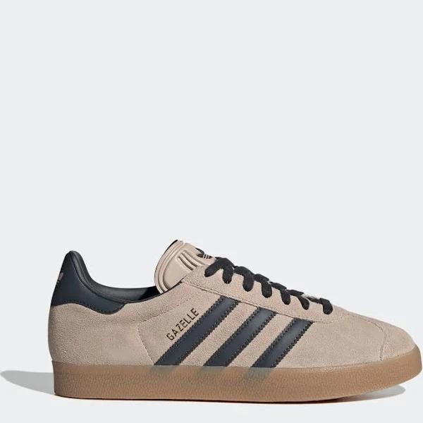 adidas-Gazelle Shoes-Men-Wonder Taupe S23 / Night Indigo / Gum-M 4 / W 5