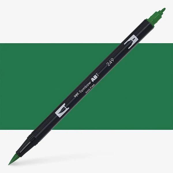 Tombow ABT-249 Hunter Green Dual Brush Pen