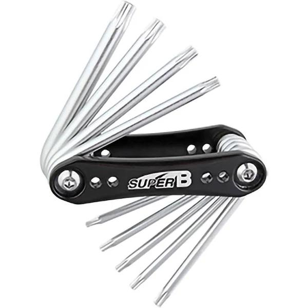 Super B 9 in 1 Torx Folding Multi Tool