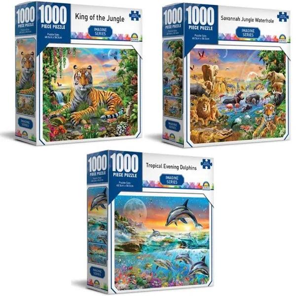 Crown Puzzle 1000 Piece Imagine Series Assorted