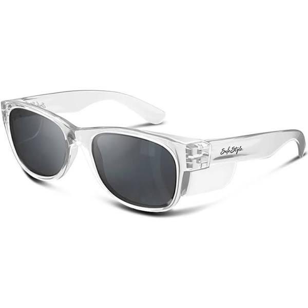 SafeStyle CCP100 UV400 Classics Clear Frame Polarised Lens