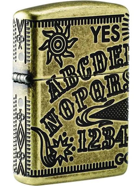 Zippo Ouija Board Design